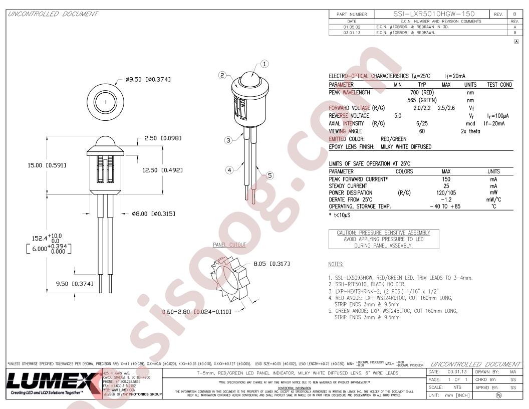 SSI-LXR5010HGW-150