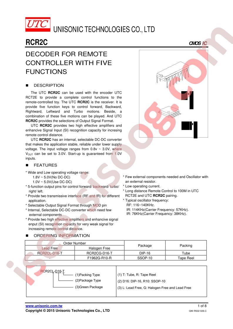 RCR2CG-D16-T