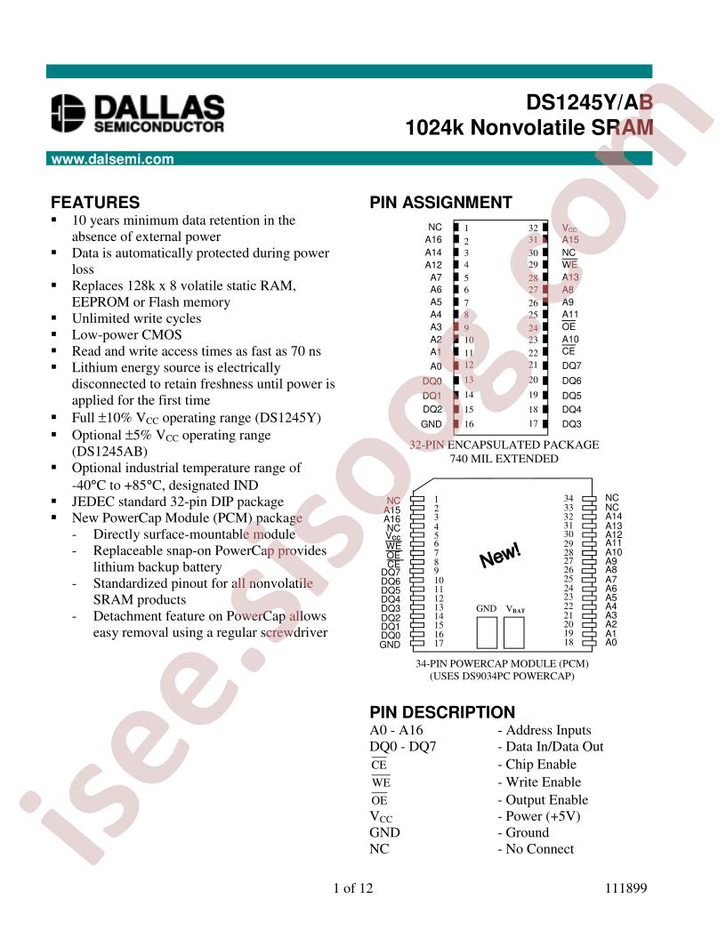 DS1245AB-120