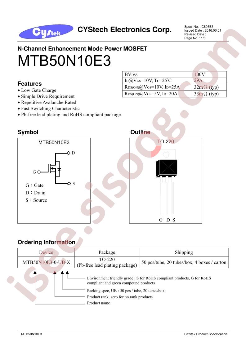 MTB50N10E3