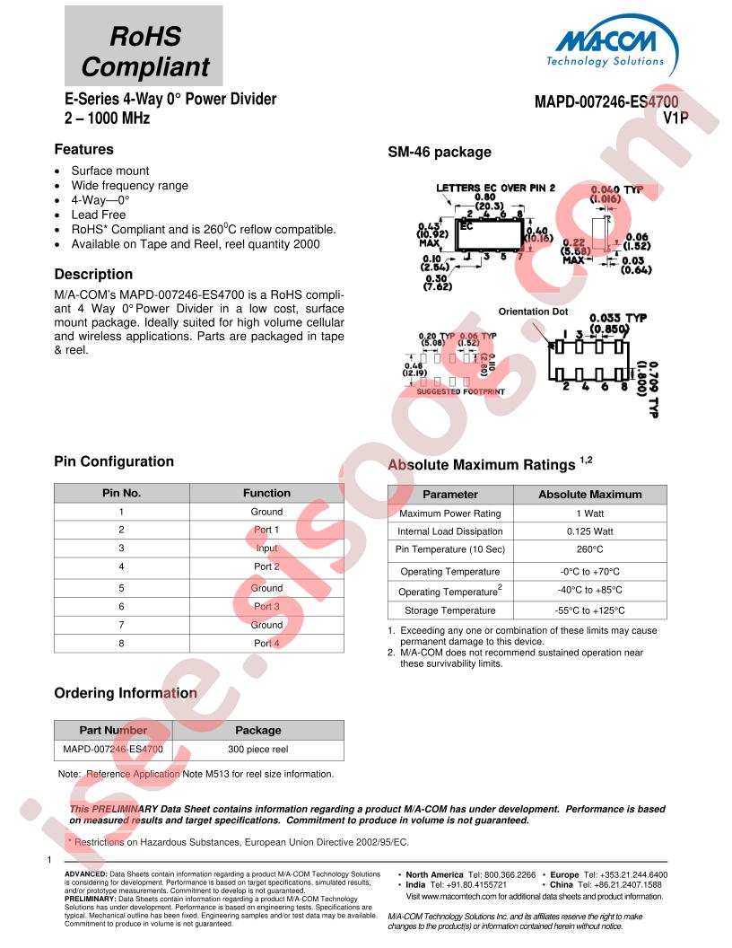 MAPD-007246-ES4700