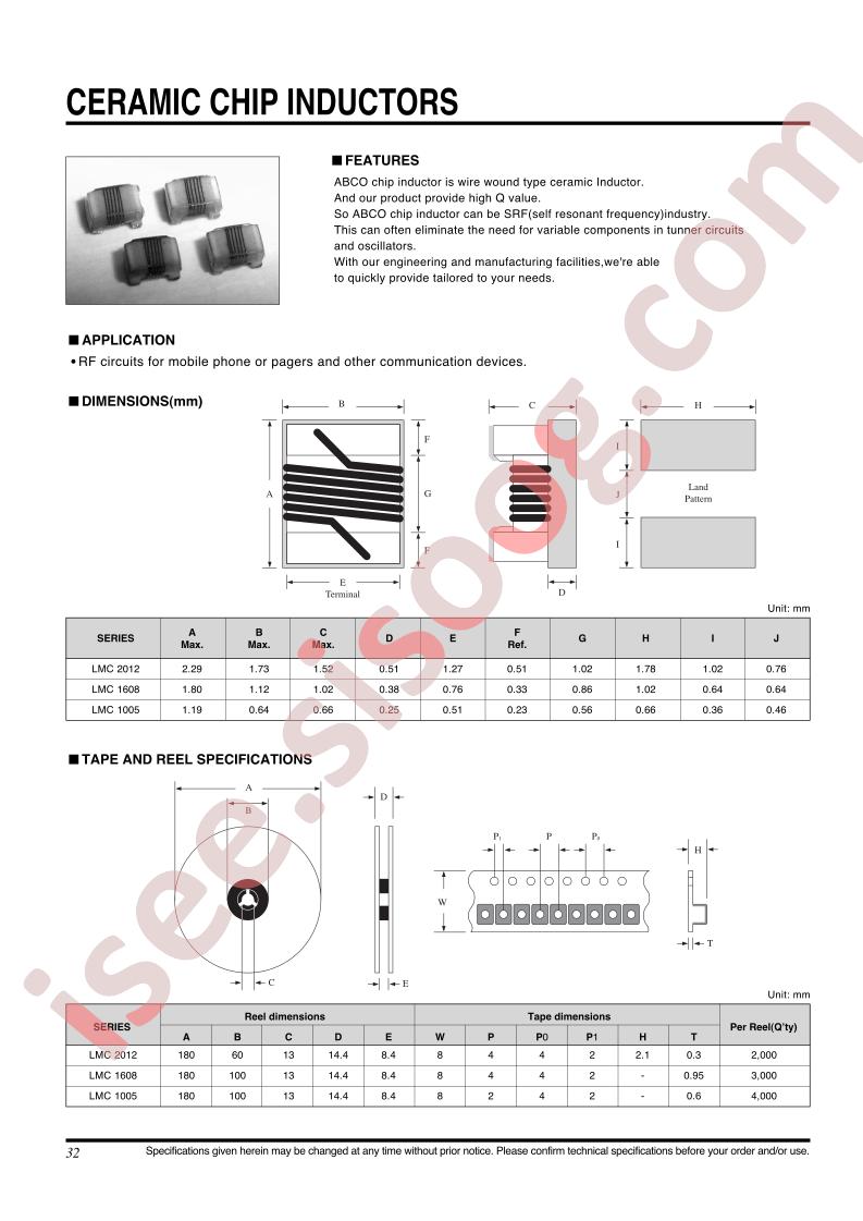 LMC1005TP-2N2K