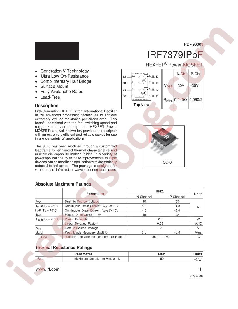 IRF7379IPBF