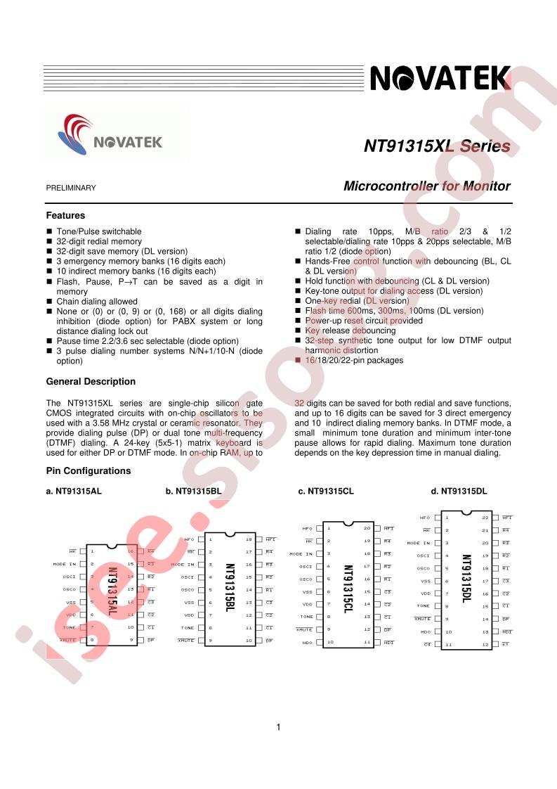 NT91315BL