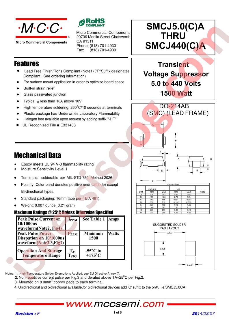 SMCJ26CA-TP