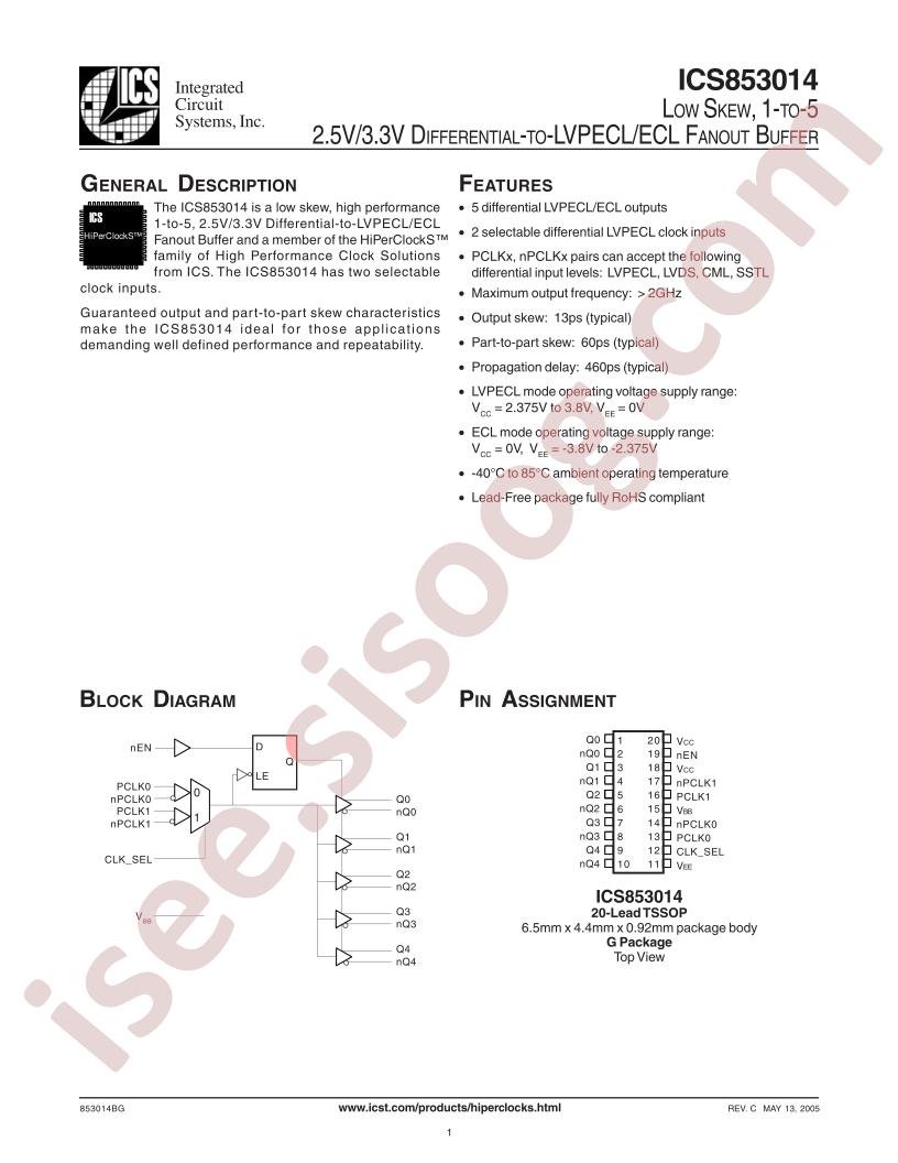 ICS853014BGLF
