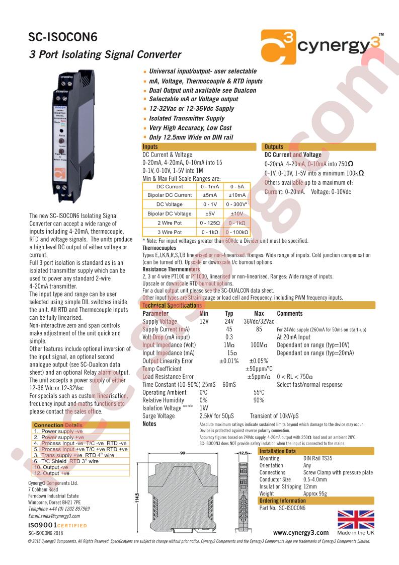 SC-ISOCON6