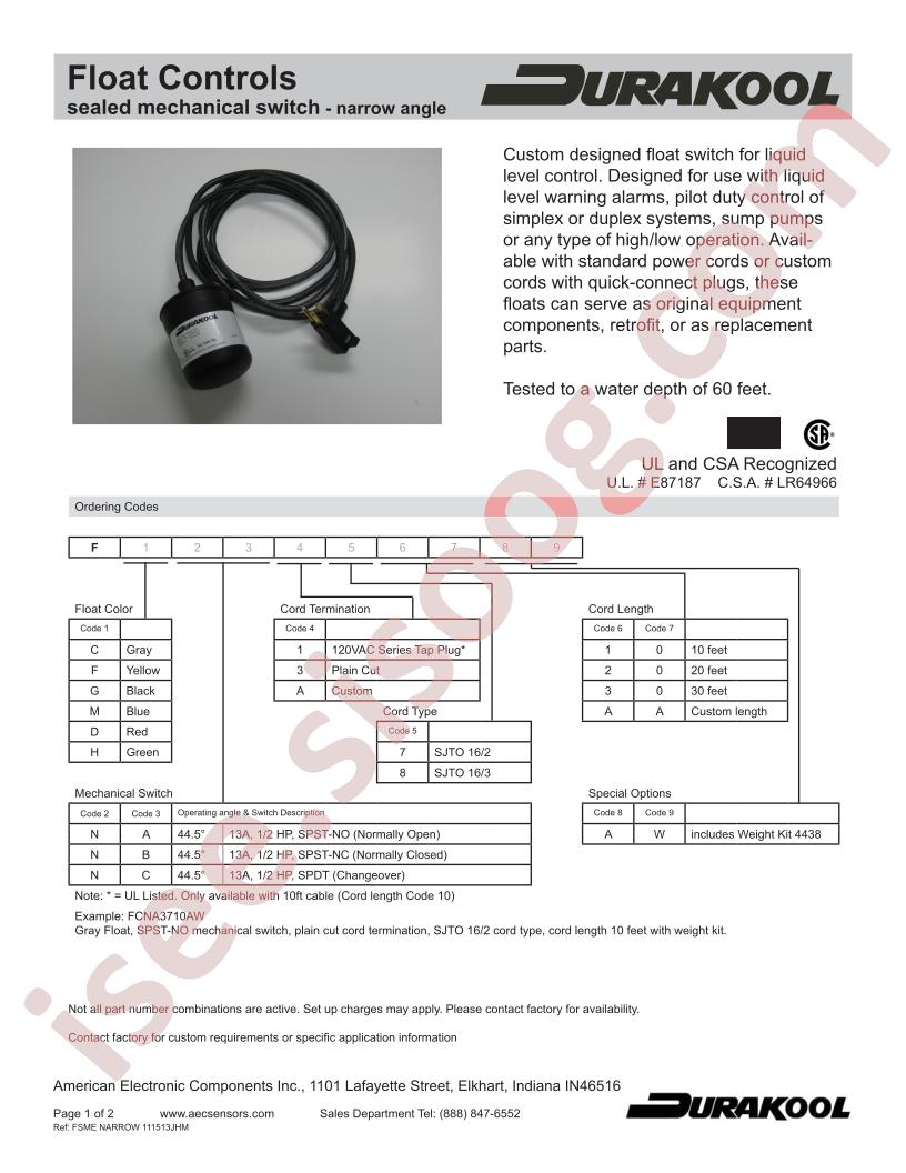 FCNA3710AW