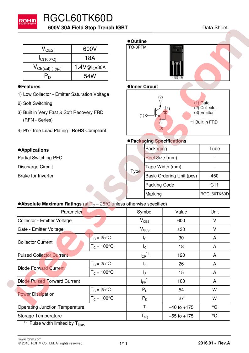 RGCL60TK60D