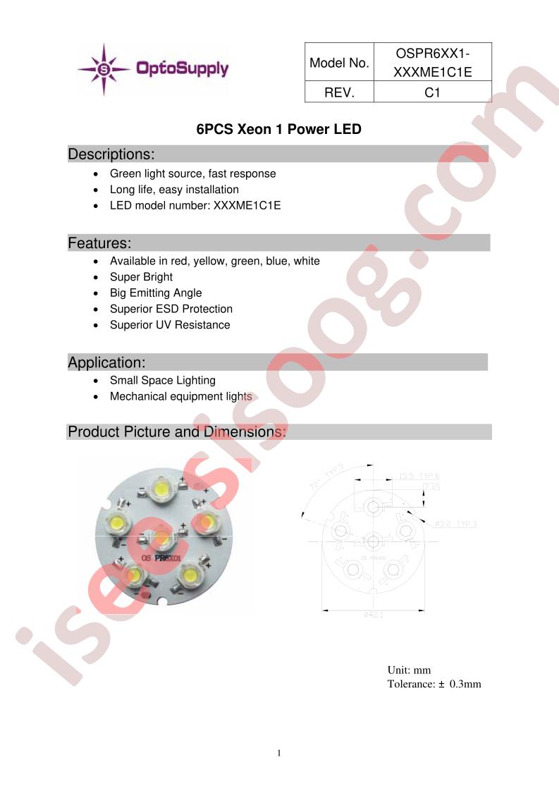 OSPR6XX1-M4XME1C1E