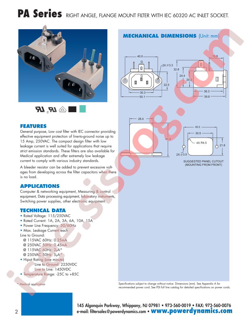 PA01W-50-4M2