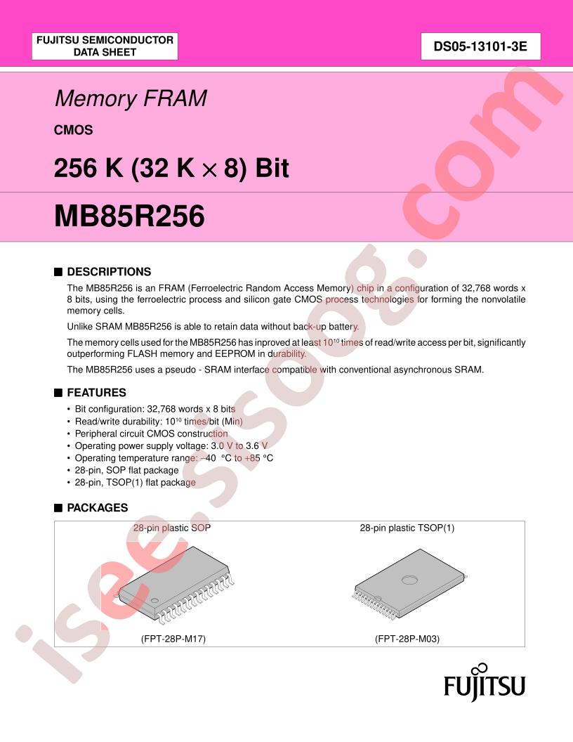 MB85R256PF
