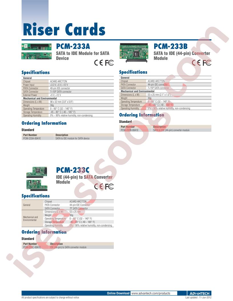 PCM-233A-00A1E