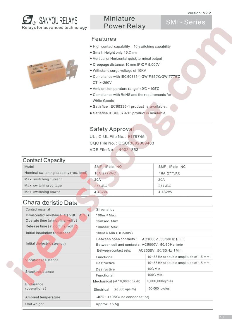 SMF-S-106DBH1-F