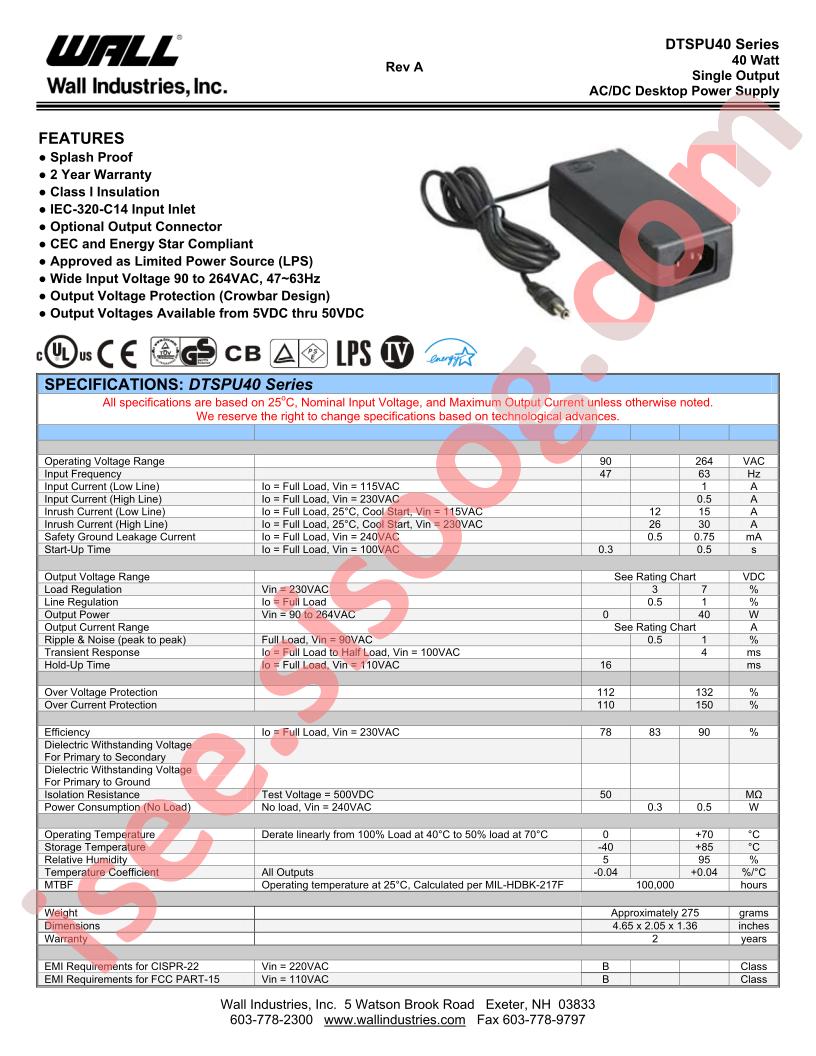 DTSPU40