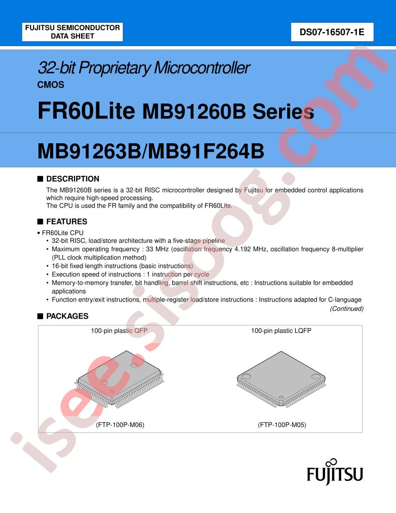 MB91F264B