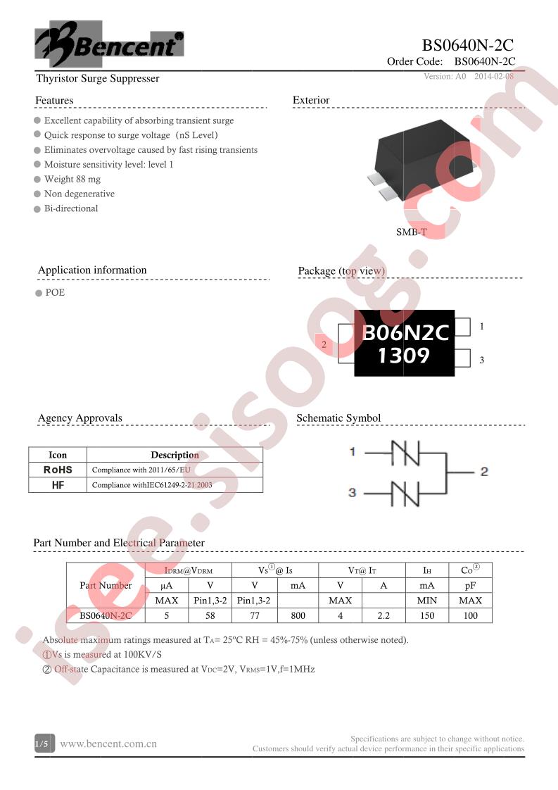 BS0640N-2C