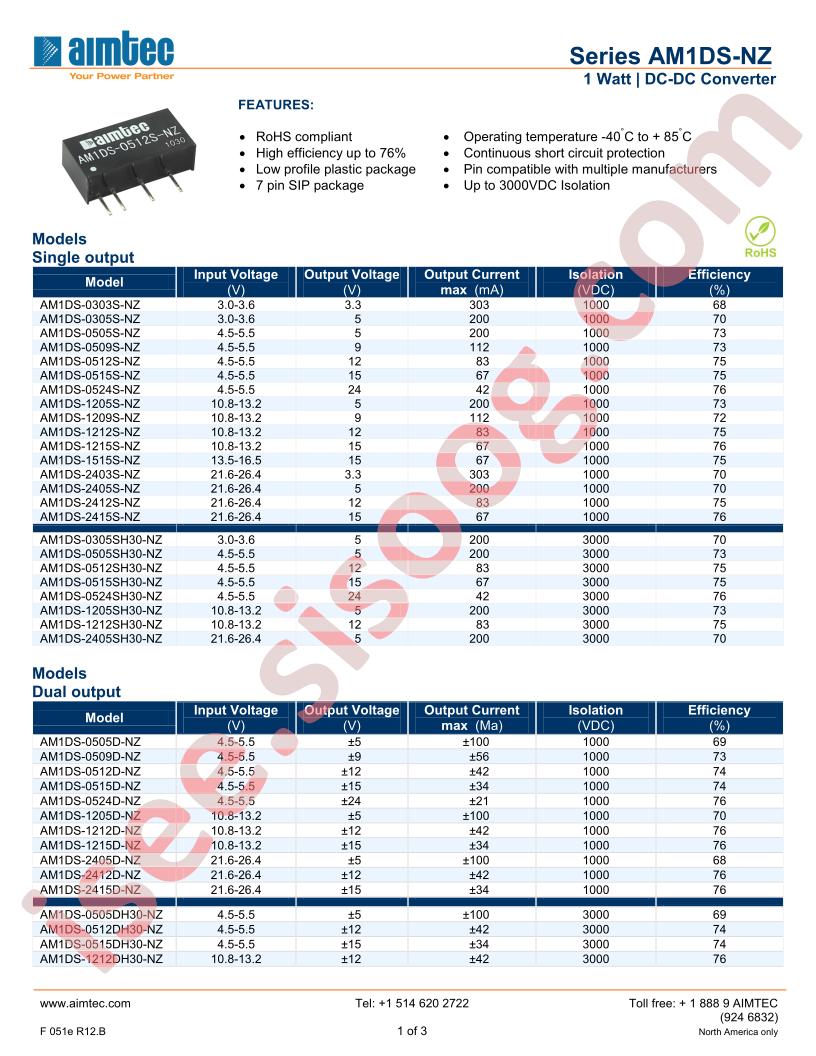 AM1DS-1212S-NZ