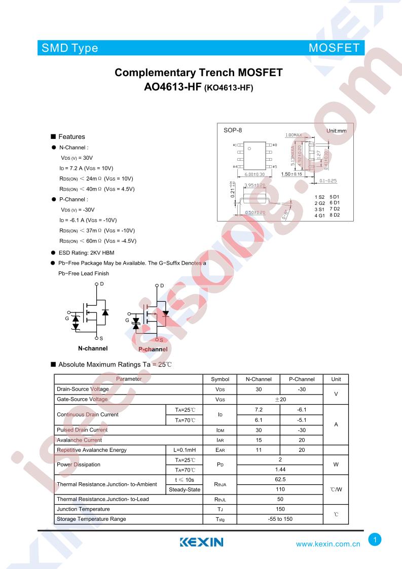AO4613-HF