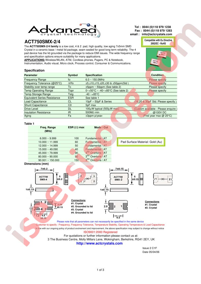 ACT750SMX-4