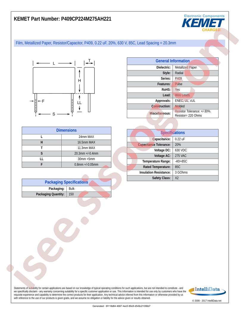 P409CP224M275AH221