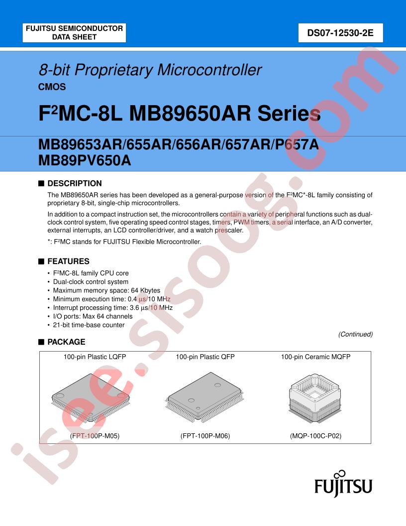 MB89650AR