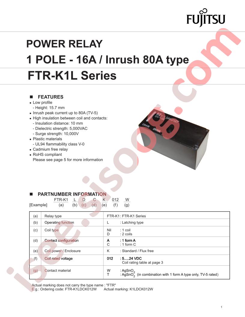 FTR-K1-L