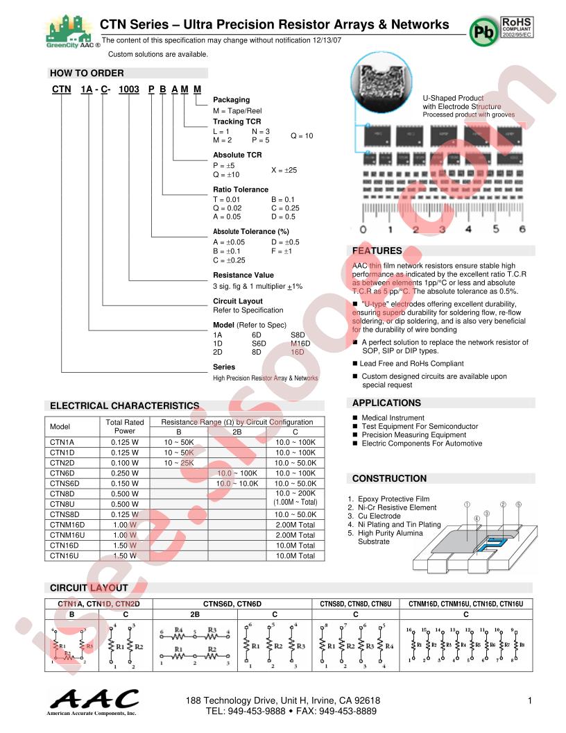 CTN1A-C-1003ADXNM