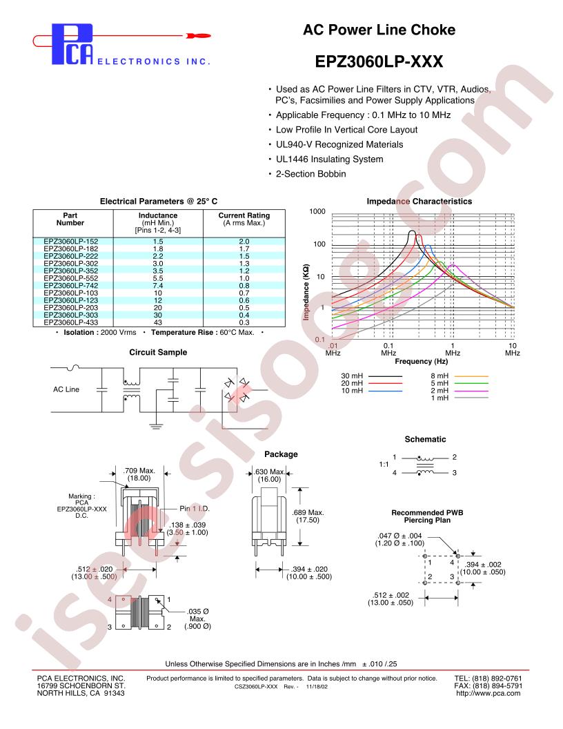 EPZ3060LP-203