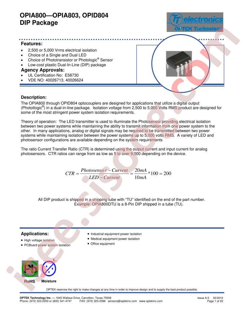 OPIA803