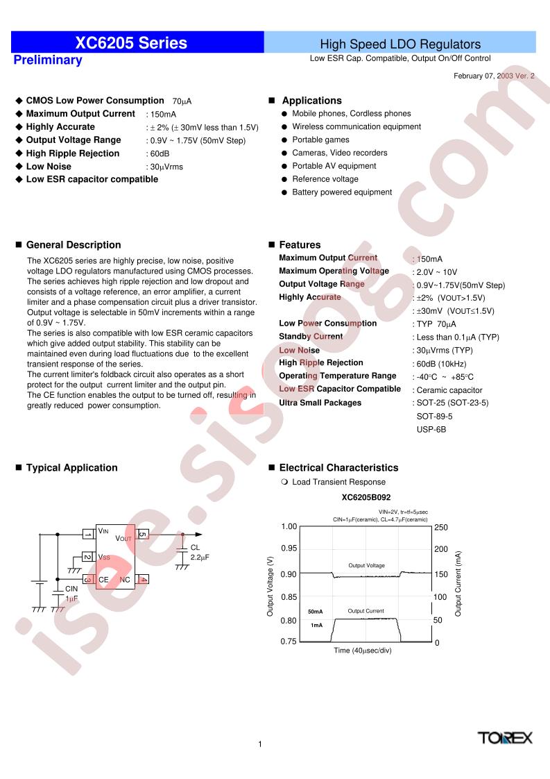 XC6205C152ML