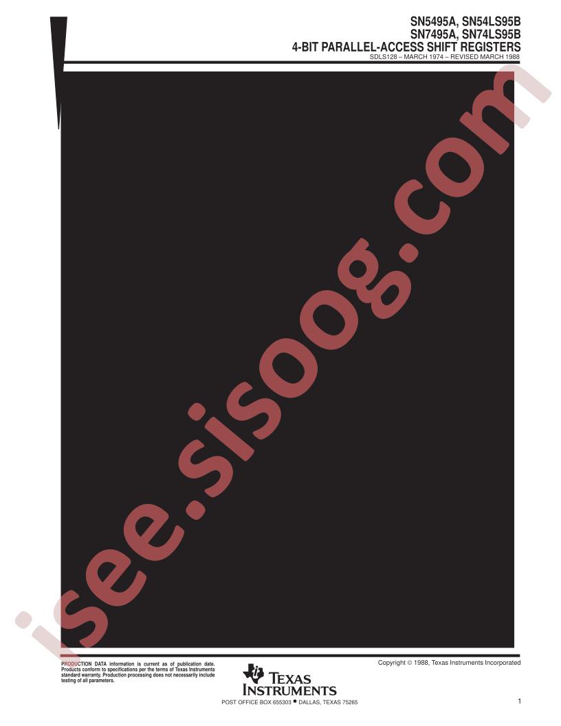 SN5495AW