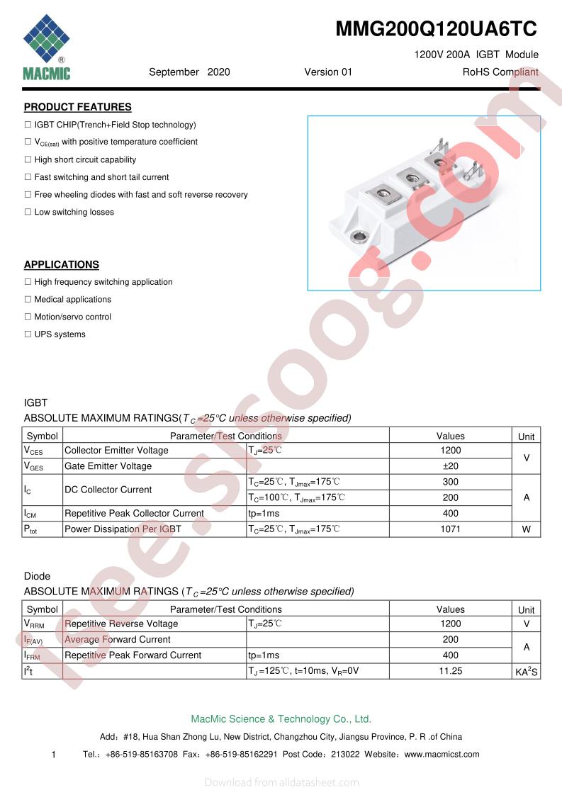 MMG200Q120UA6TC