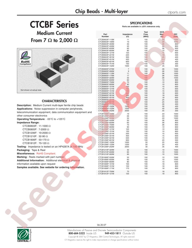 CTCB1812F-700M