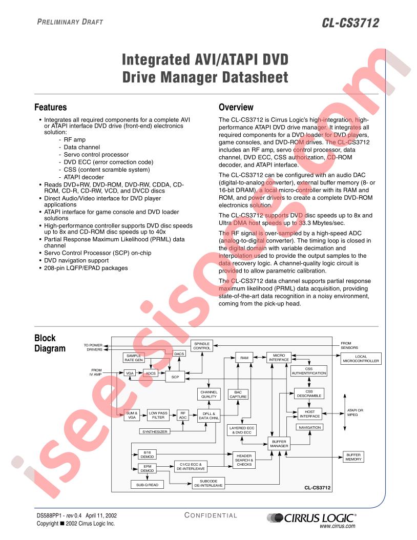 CL-CS3712