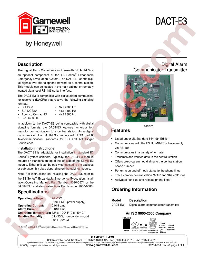 DACT-E3