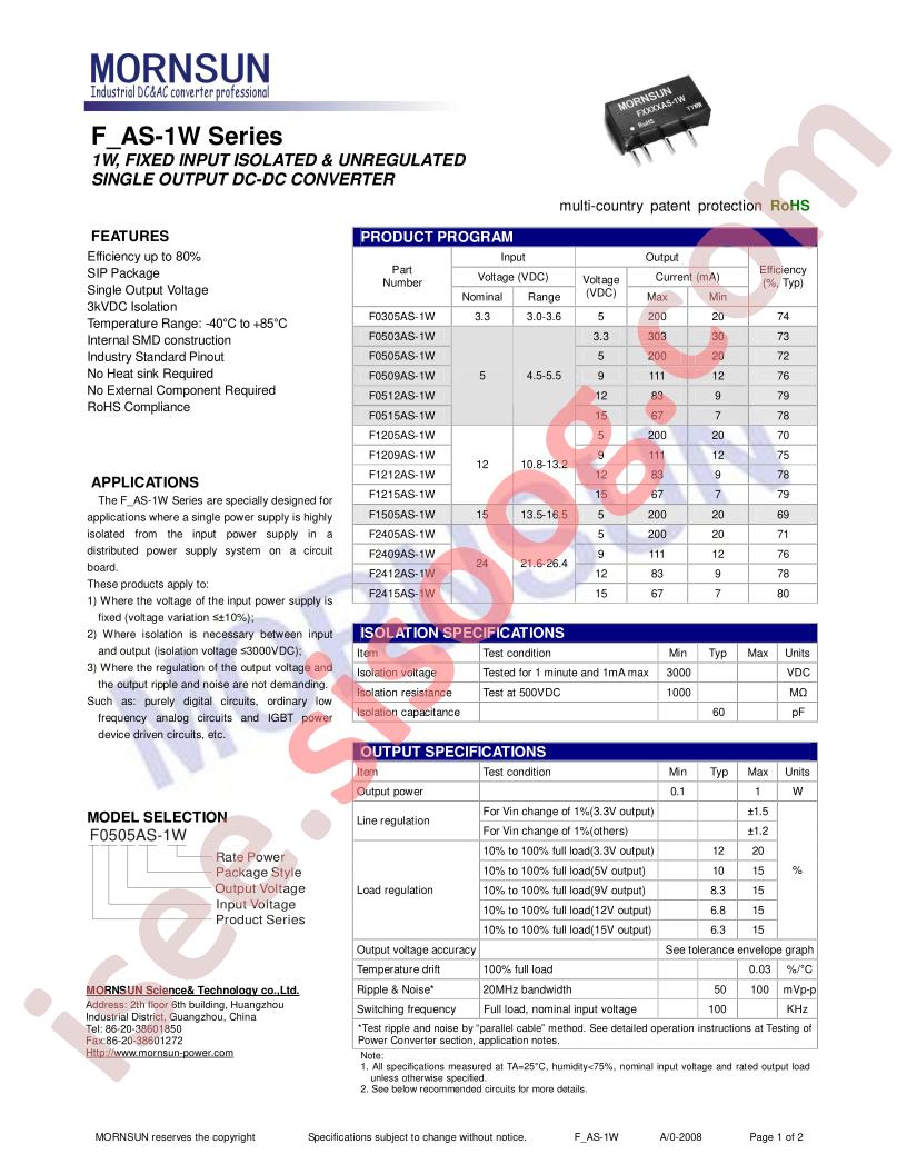 F2409AS-1W