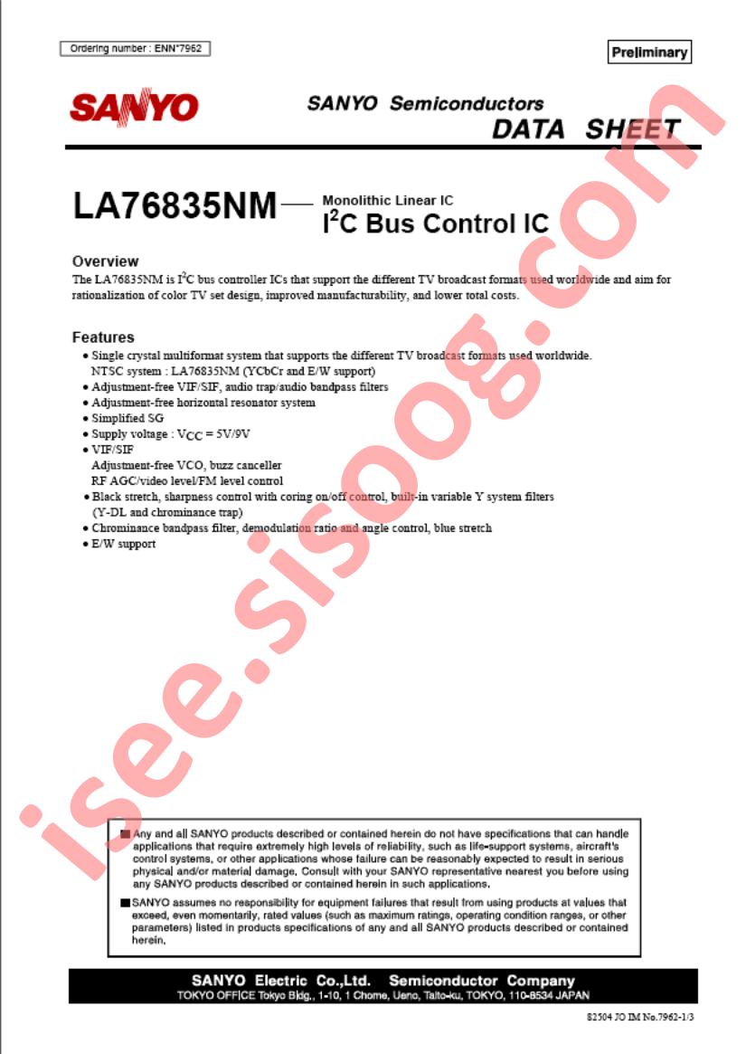 LA76835NM