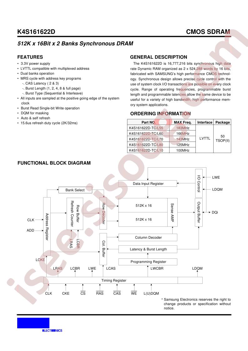 K4S161622D