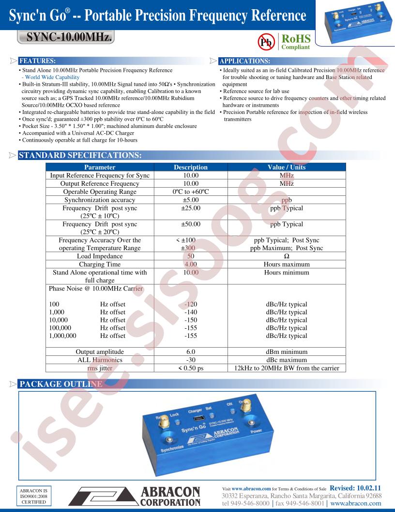 SYNC-10.00MHz