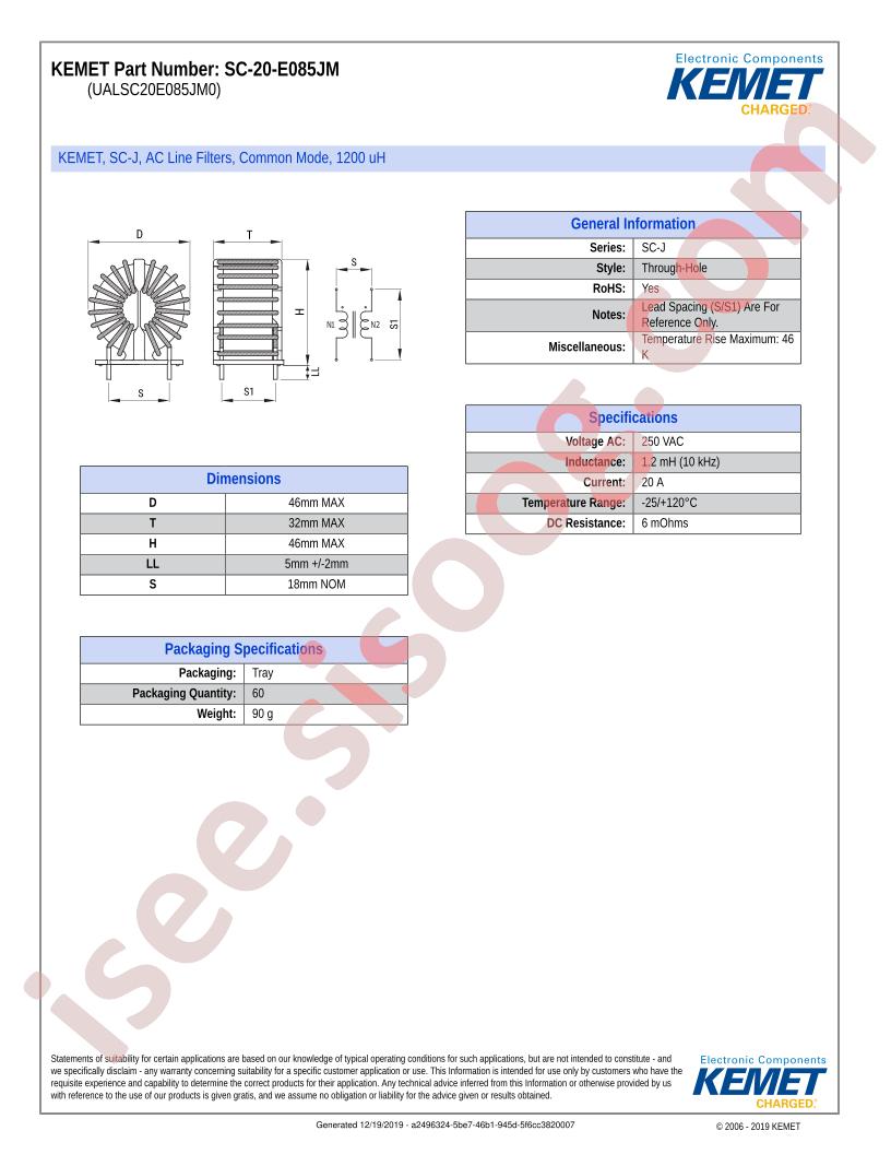 SC-20-E085JM