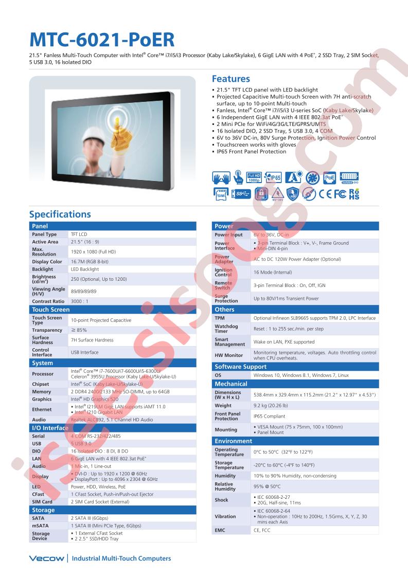 MTC-6021-POER600U