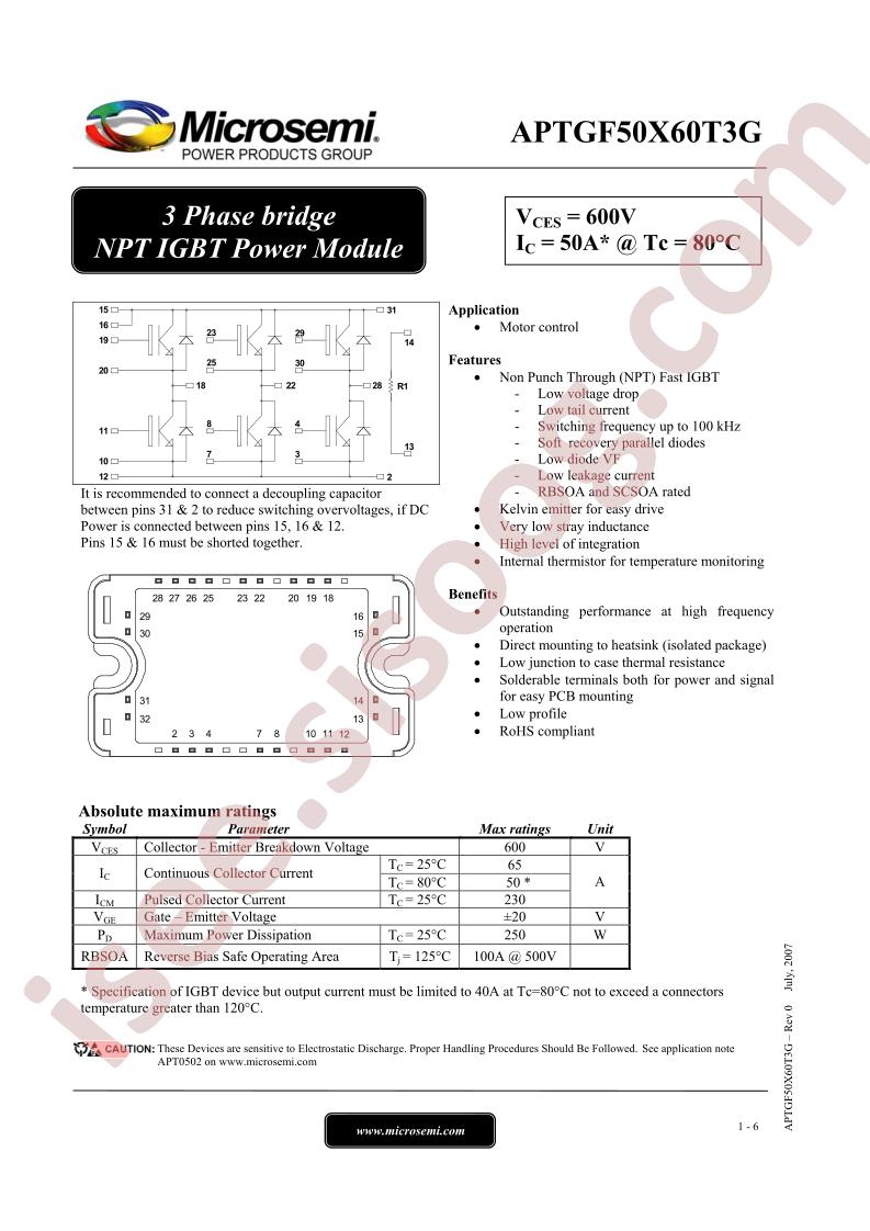 APTGF50X60T3G
