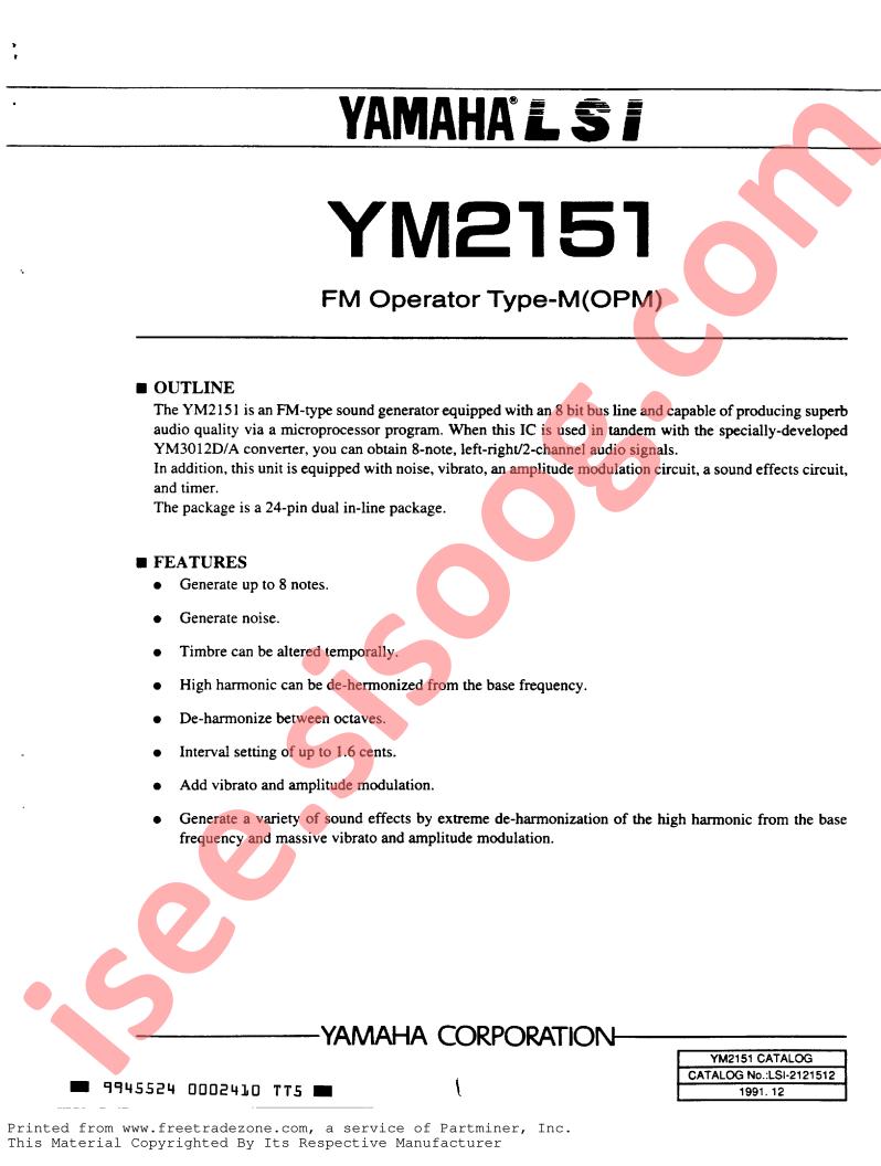 YM2151
