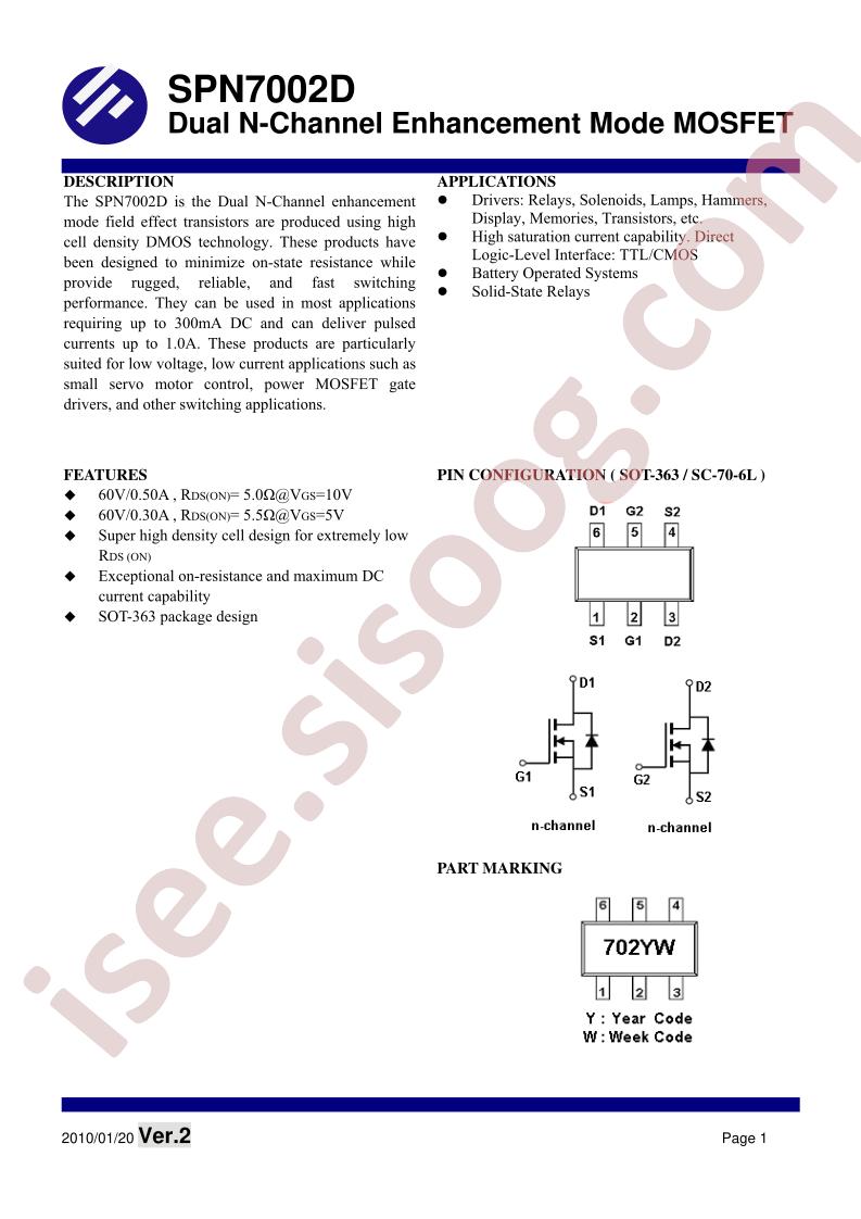 SPN7002DS36RG