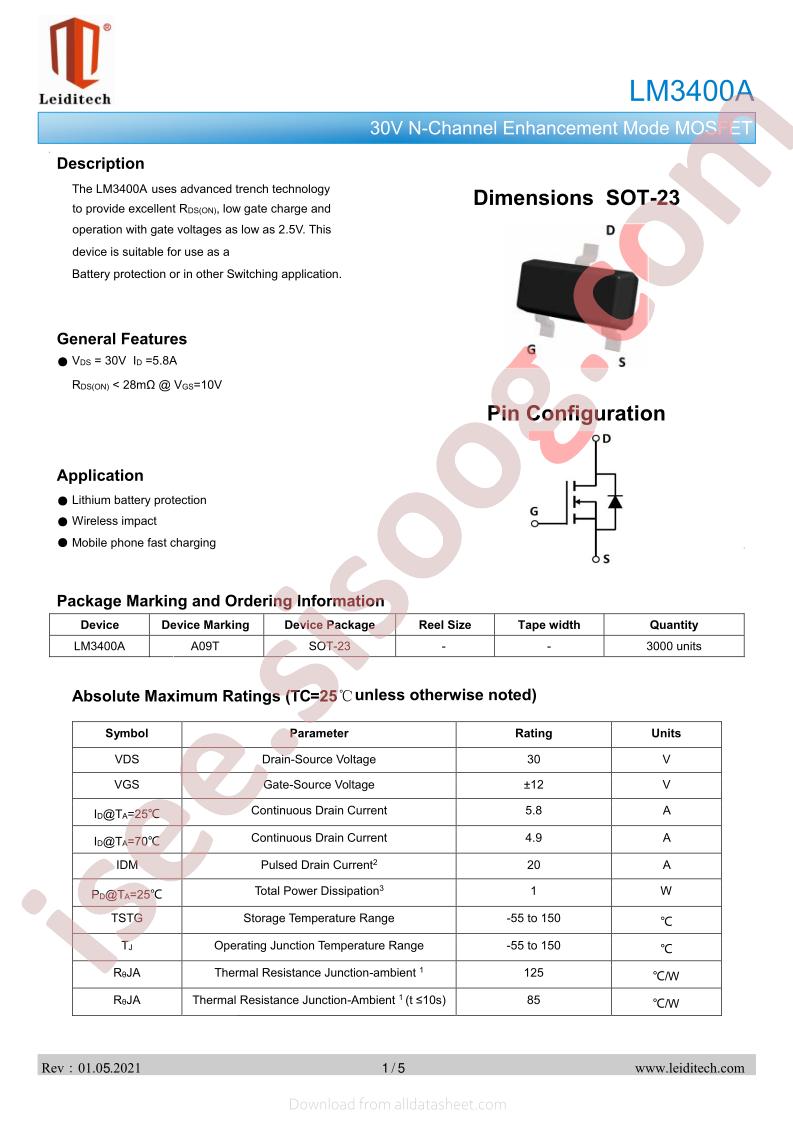 LM3400A