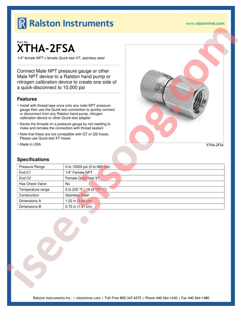 XTHA-2FSA