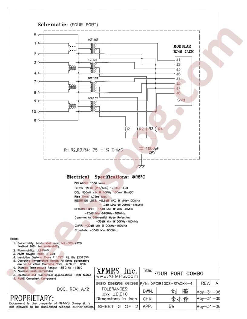 XFGIB100S-STACK4-4