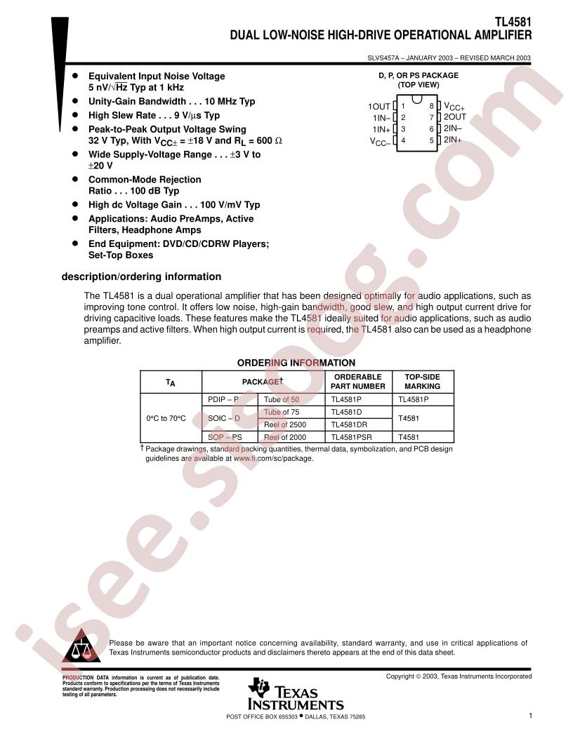TL4581DR
