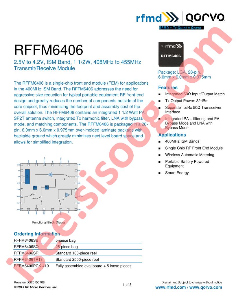 RFFM6406SB